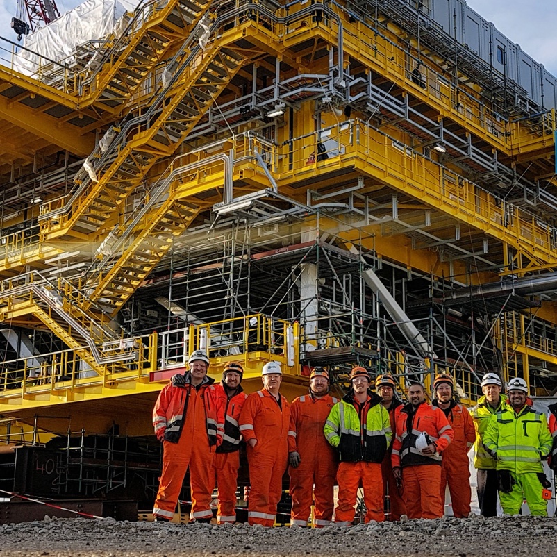 EDS has successfully completed installation, termination and testing work of the platform cable for ZTT on the EnBW Hohe See project.