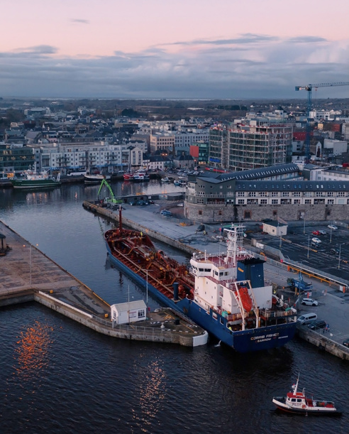 Corrib Fisher A Tight Fit Into Galway 